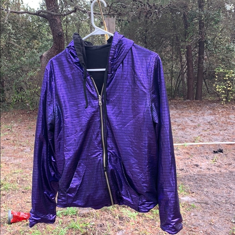 Purple disco Ball Hoodie